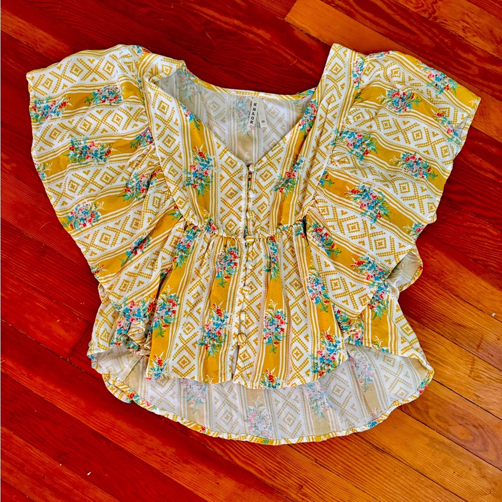 Stampede blouse